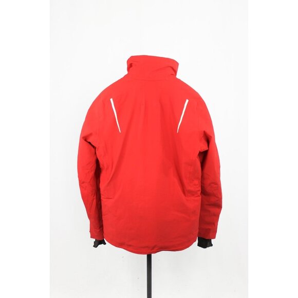 SALOMON Speed AdvancedSkin Dry Red Nylon Ripstop Ski Shell Jacket, Size M - Picture 2 of 16